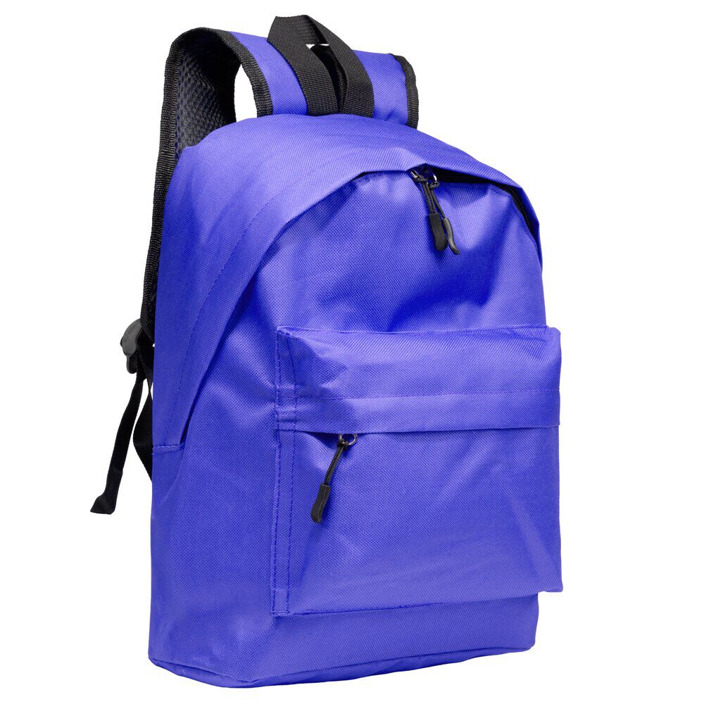 Sac à dos couleur unie 28x11xH37cm (3 modèles)