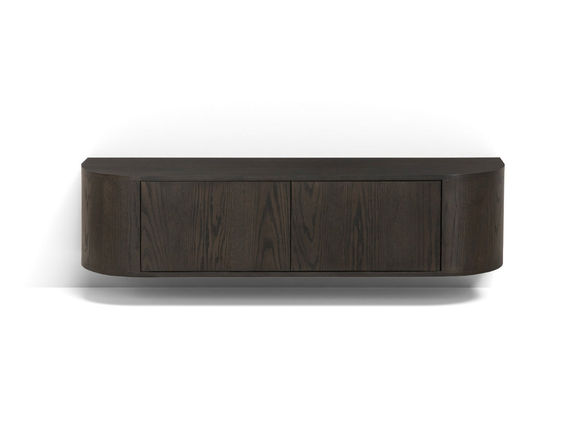 Livingfurn tv-meubel Novero Zwevend - bruin - 35x140x33
