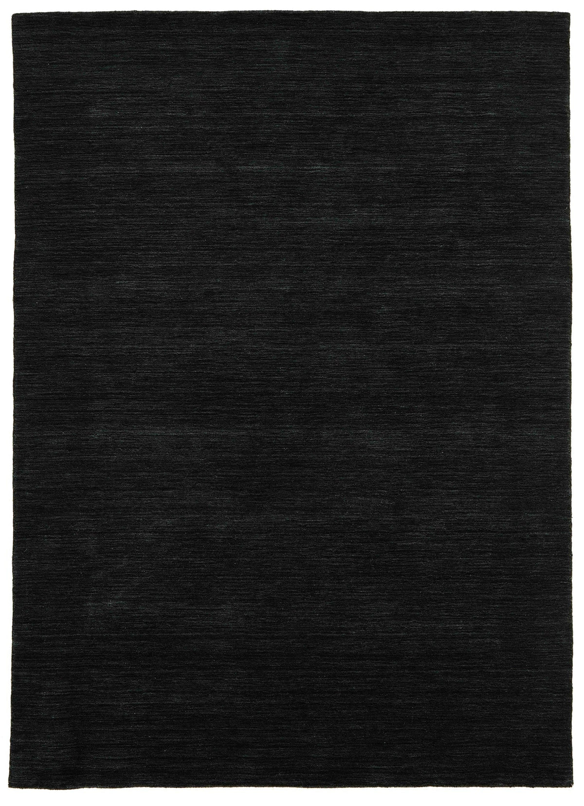 Vloerkleed MOMO Rugs Panorama Uni Black 80x200 cm