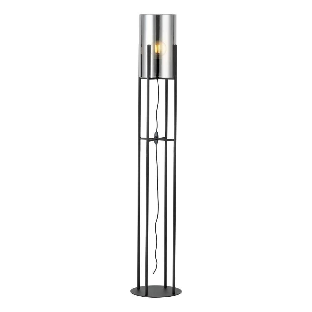 GULVLAMPE EGLO GLASTONBURY 1X60W E27 SVART/SOT