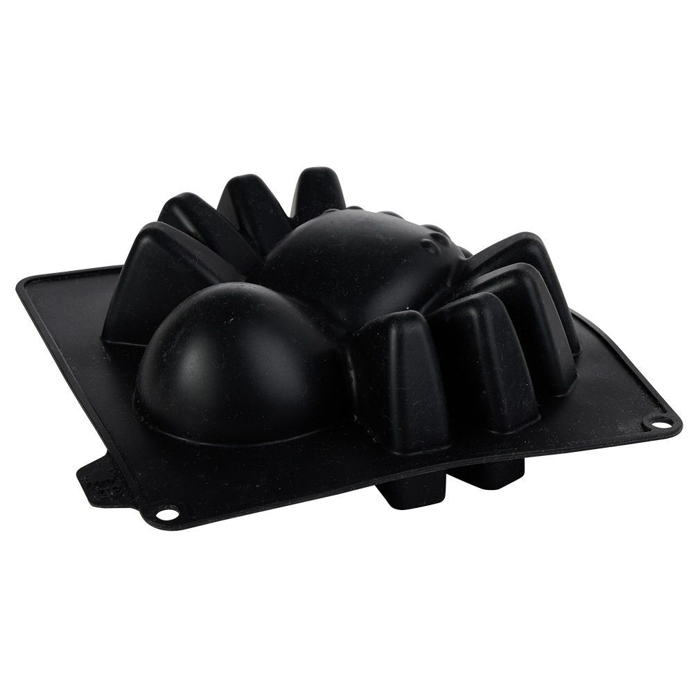 Moule gâteau silicone Halloween araignée géante 18x18xH7,5cm