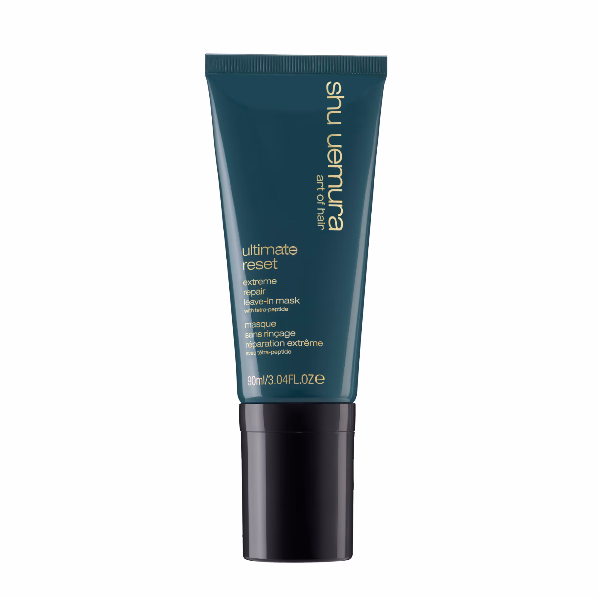 ULTIMATE RESETMasque sans rinçage réparation extrême avec tétrapeptide pour cheveux abîmés,