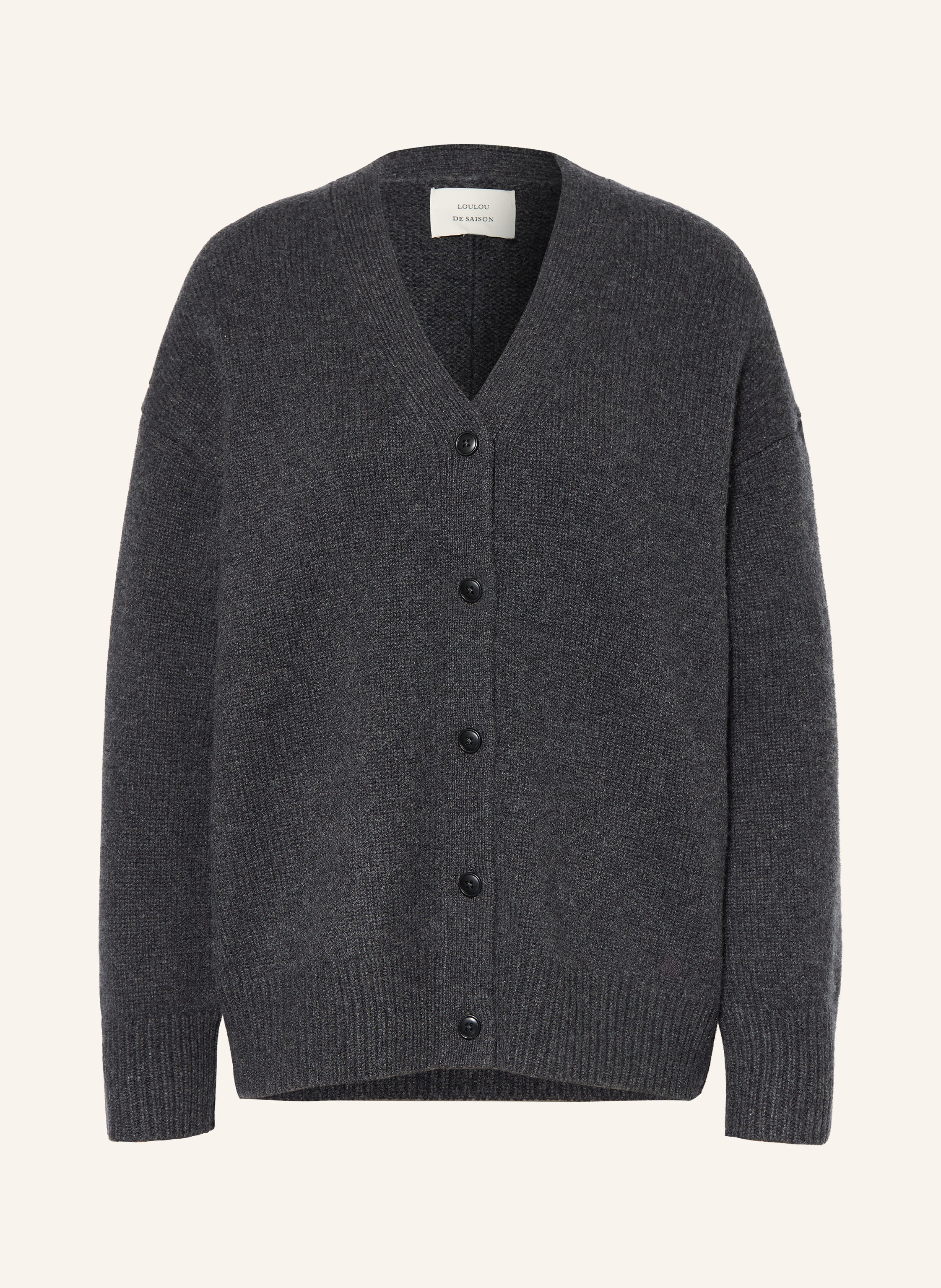 LOULOU DE SAISON Strickjacke DUCA aus Cashmere