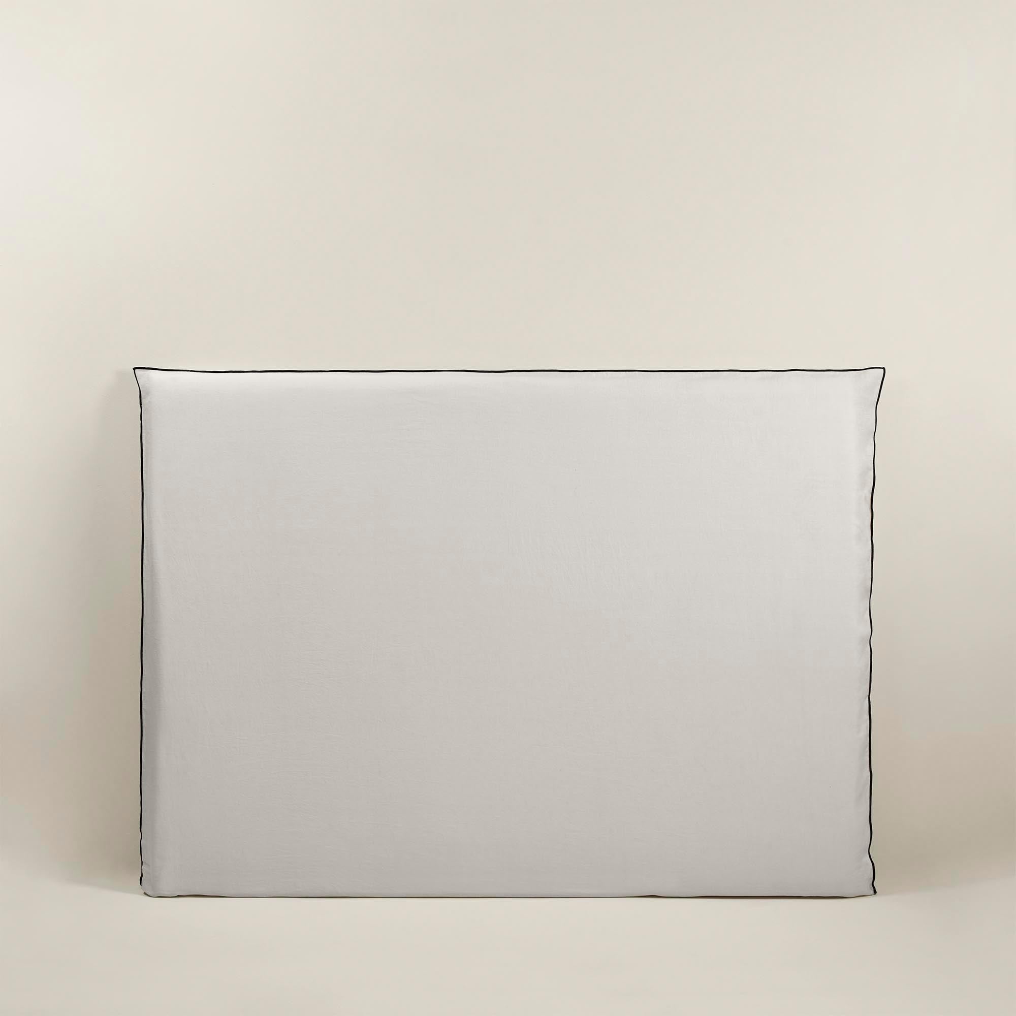 Madura Hoes voor hoofdbord Carlina kalksteen en zwarte hommel 150x134 cm