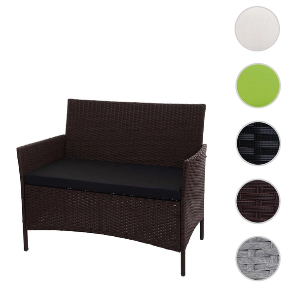 Gartensessel »MVG-HA028«, 2er Set mit Sitzkissen in grün