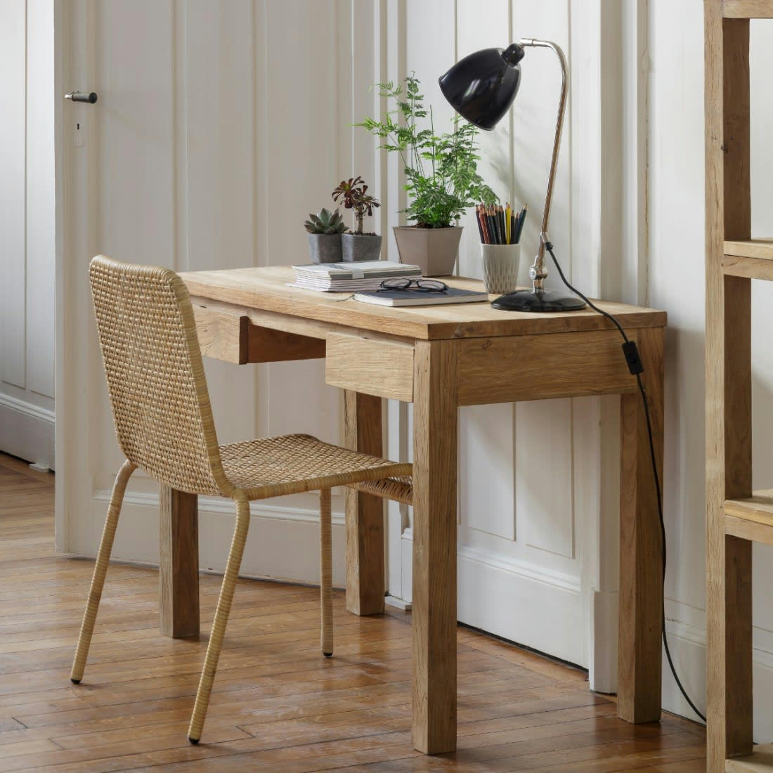 DRIFT - Bureau en teck recyclé