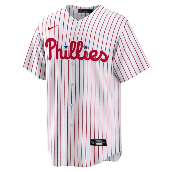Philadelphia Phillies Nike #1 Groom Home Replica Jersey - White
