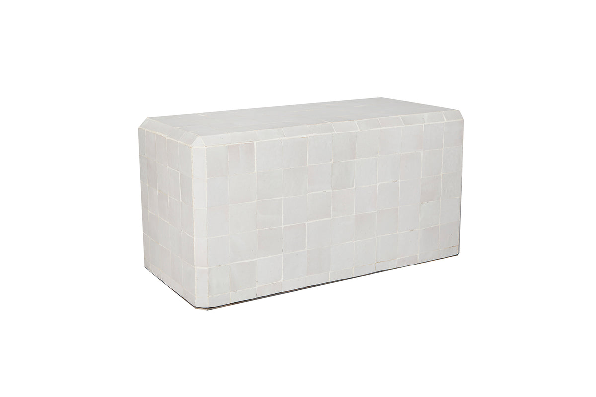 Household Hardware - Tafel - Zellige - Pearl White