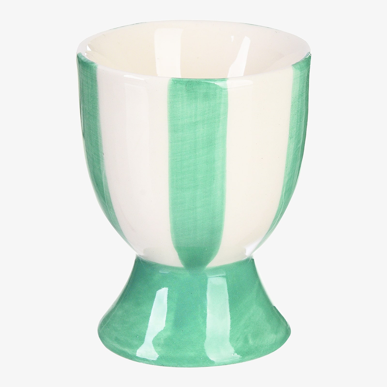 Eierbecher Streifen Blau,H 70 mm