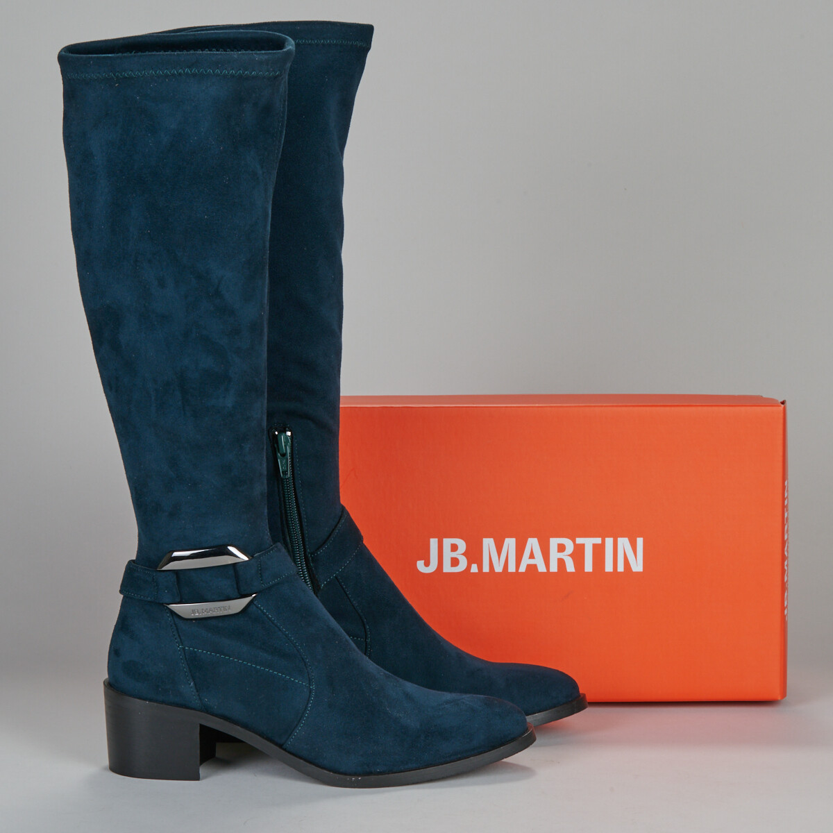 JB Martin - LEONOR - Canvas / Suede / St / Emerald
