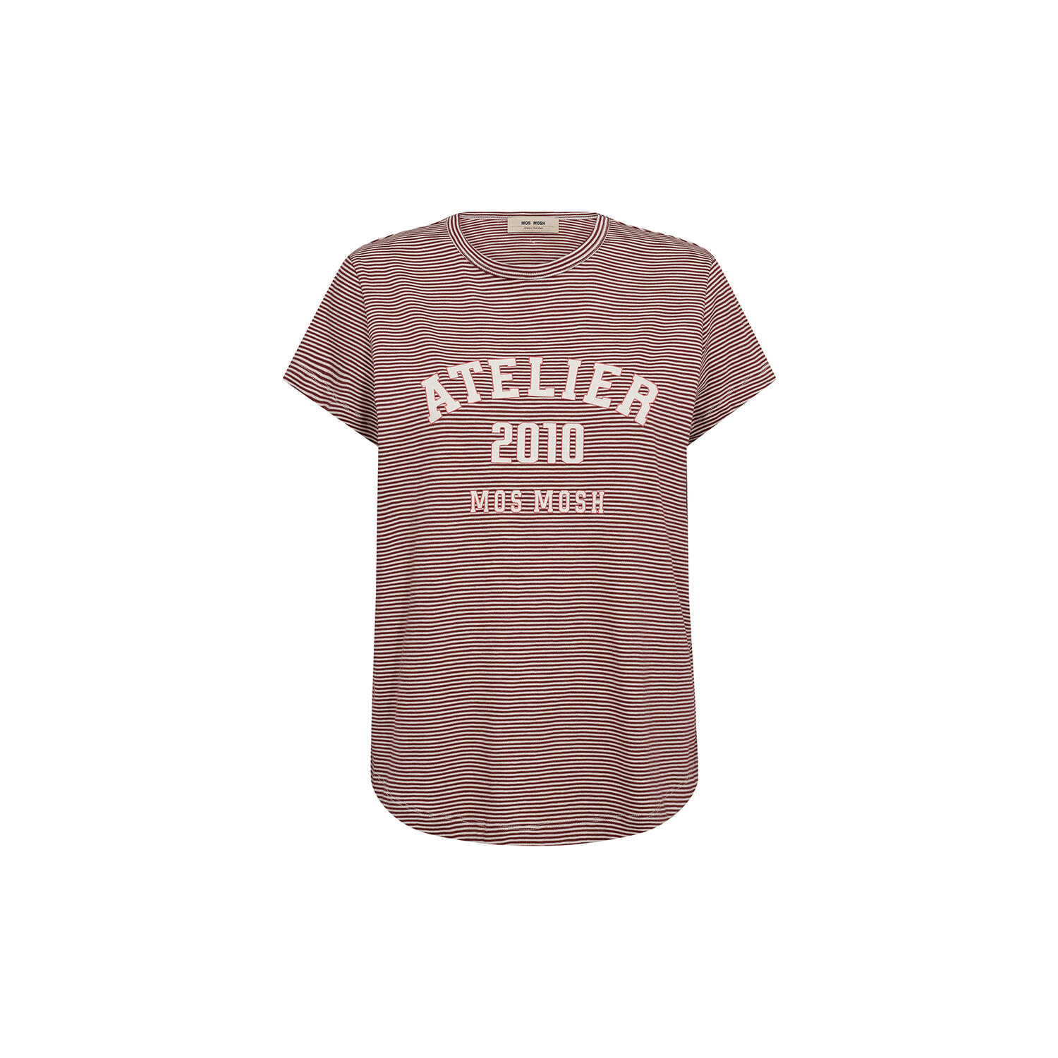MMCamp O-SS Stripe Tee, cowhide