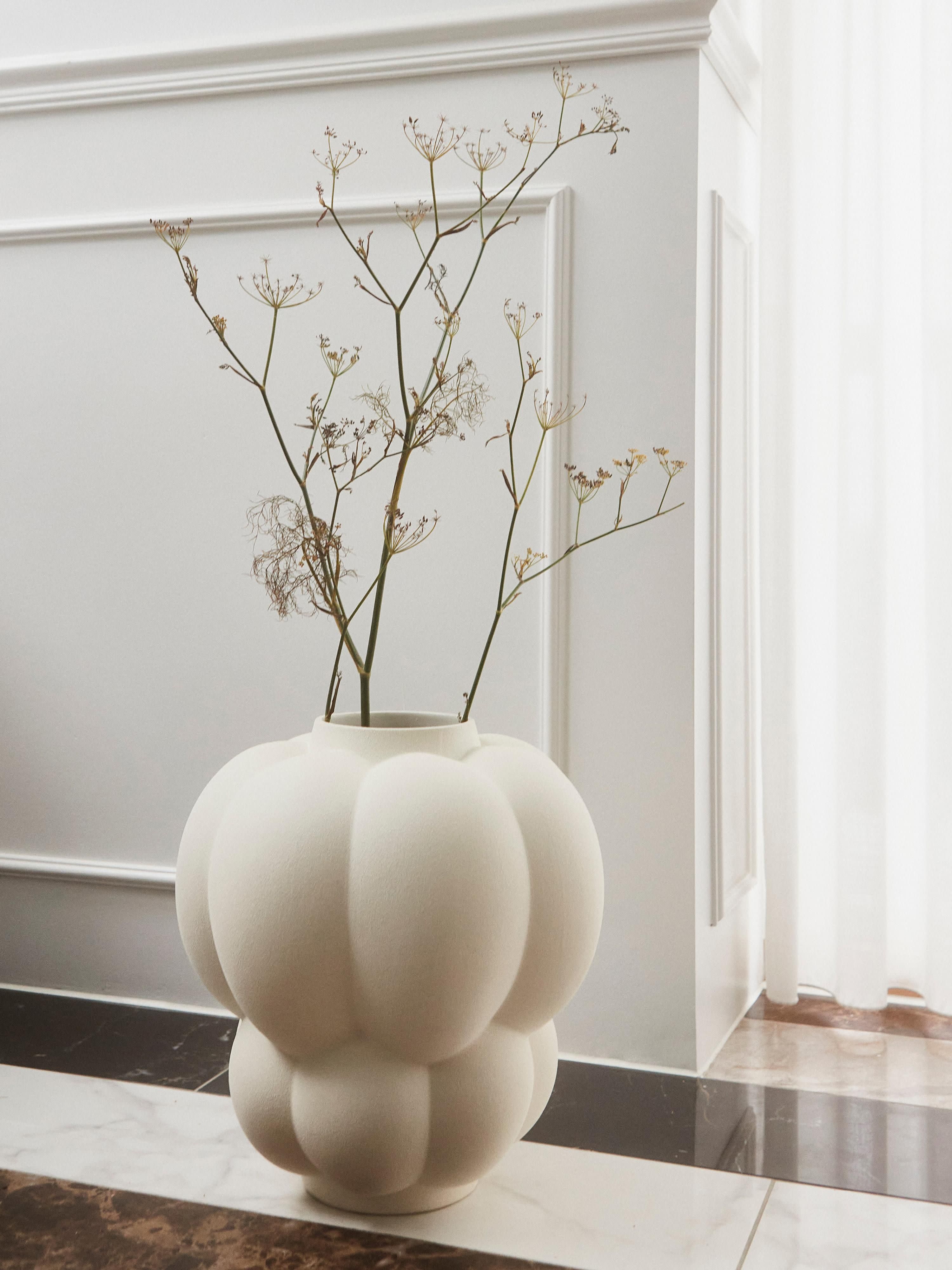 Keramik-Vase Uva, H 28 cm