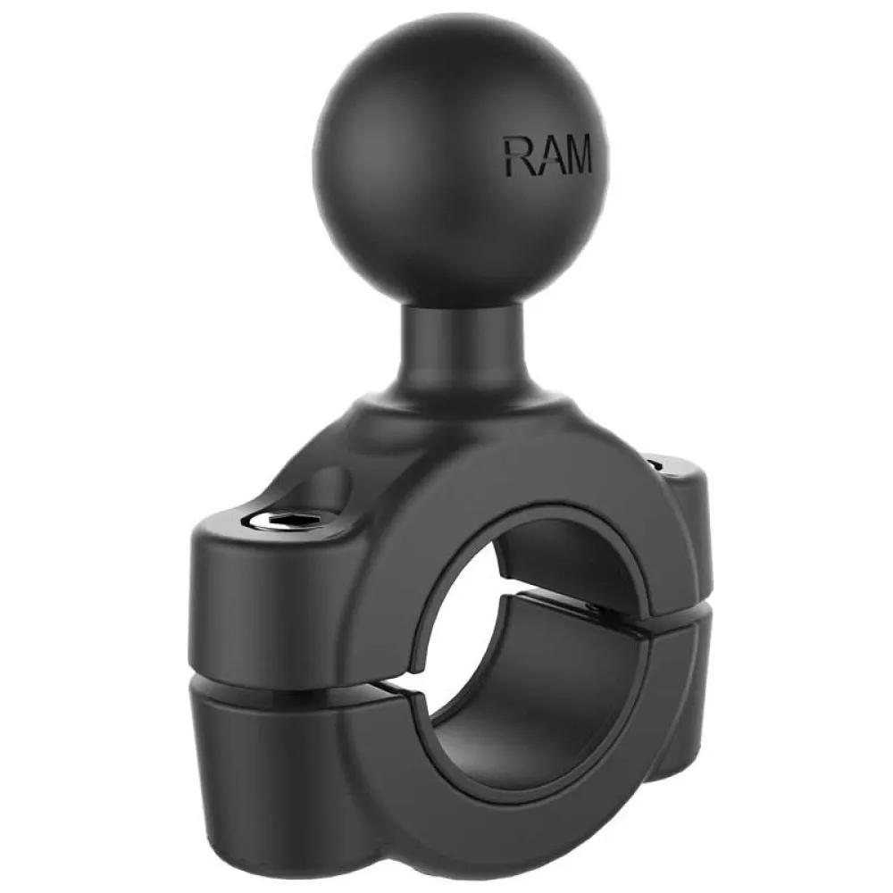 Ram Mounts Torque 3/4´´-1´´ Diameter Handlebar/Rail Base With 1´´ ball base mount