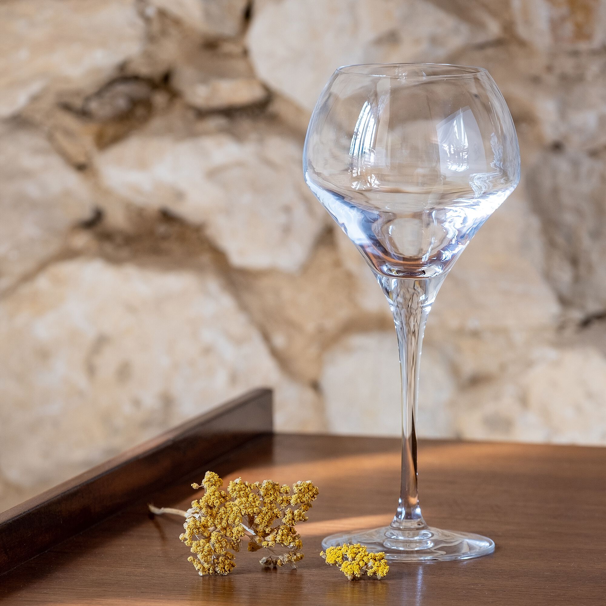 OPEN UP - Lot de 6 verres à pied en cristallin 37cl - transparent