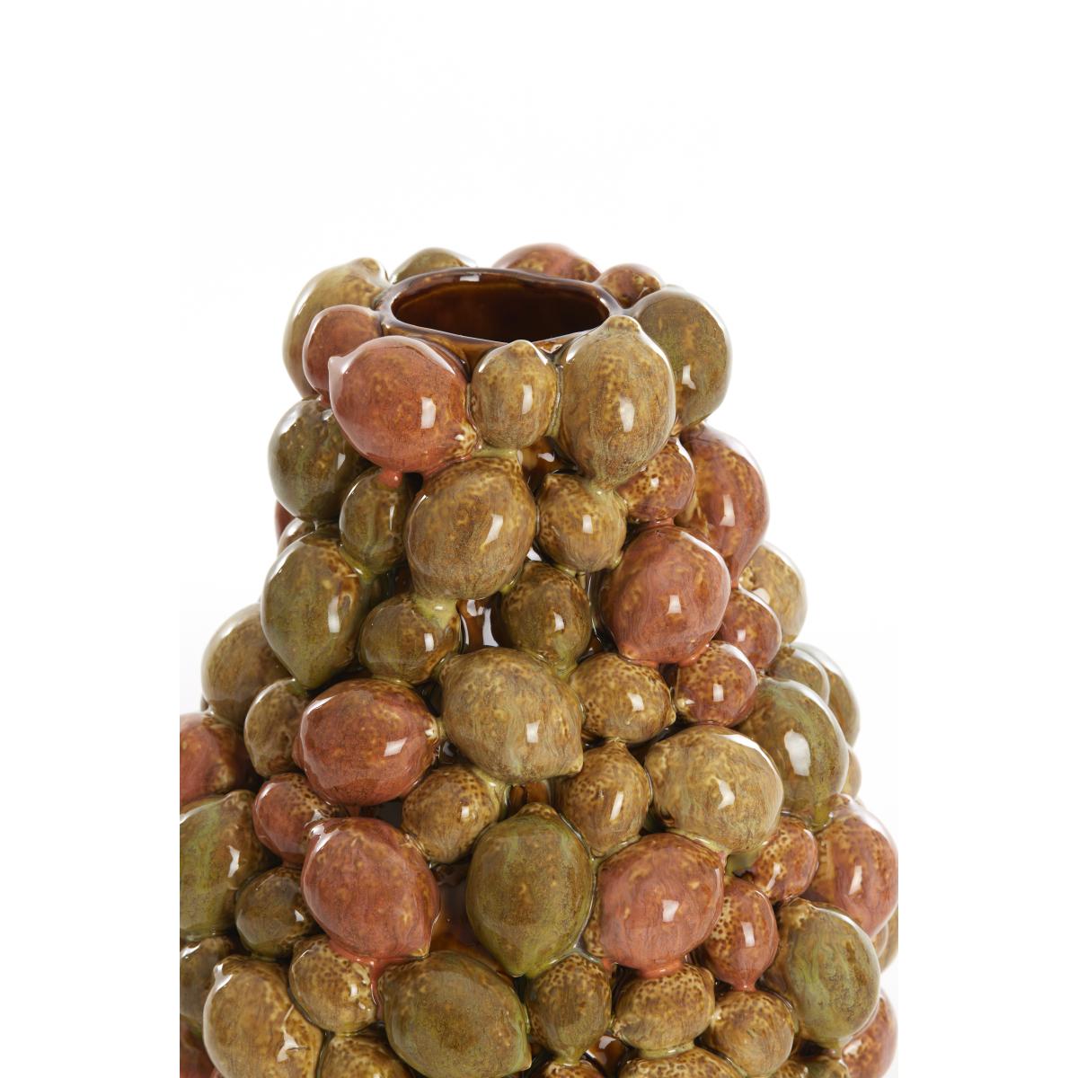 Light & Living - Citrus vaas deco Ø23x27 cm - keramiek