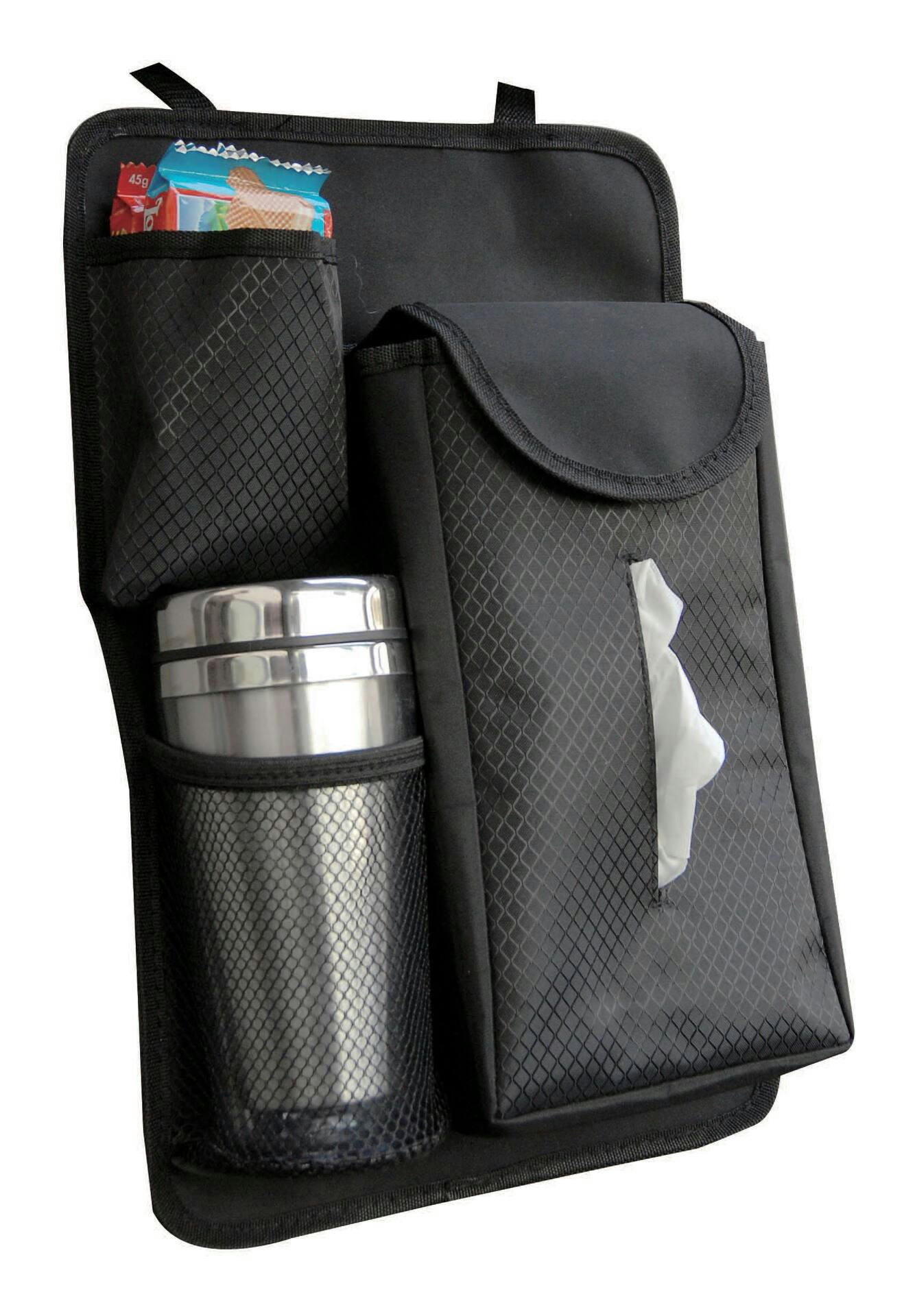 Auto Trends Backseat Organizer with Tissue Holder
