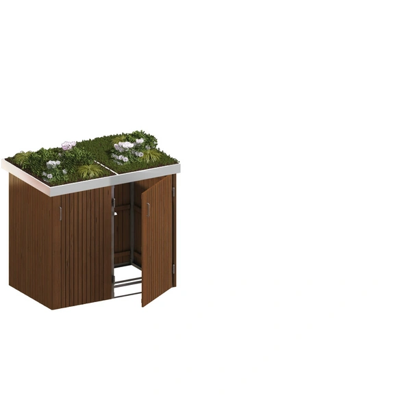 Mülltonnenbox »BINTO«, 149 x 129 x 90 cm (BxHxT), 1.729,89 Liter