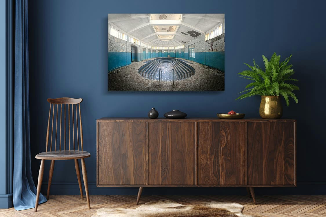 EN APNEE - Photographie d'art de Gaëtan Chambon 60x90 cm sur plexi