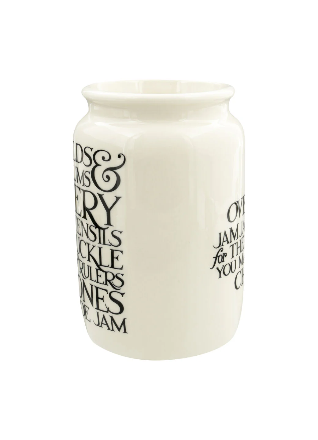 Black Toast Marigolds & Nasturtiums Large Jam Jar