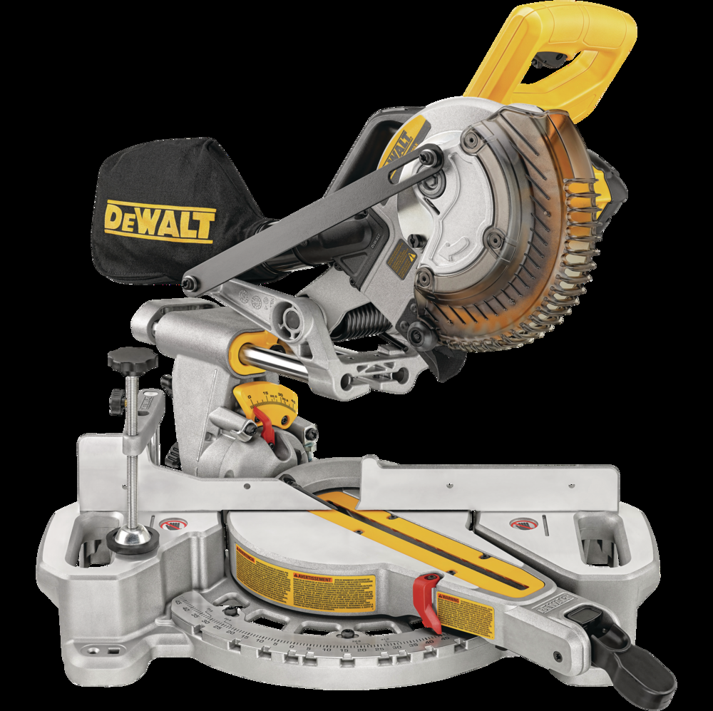 DEWALT DCS361M1 20V MAX Sliding Miter Saw with 4.0Ah Battery & Charger, 7-1/4-in