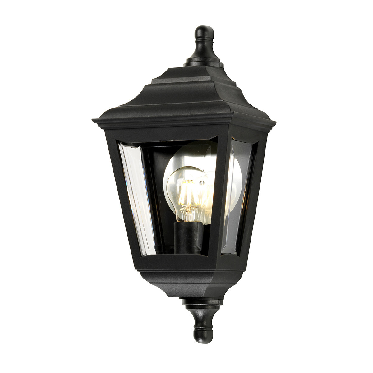 Kinkiet zewnętrznyczarny Kerry 1xE27x60W IP44 Elstead