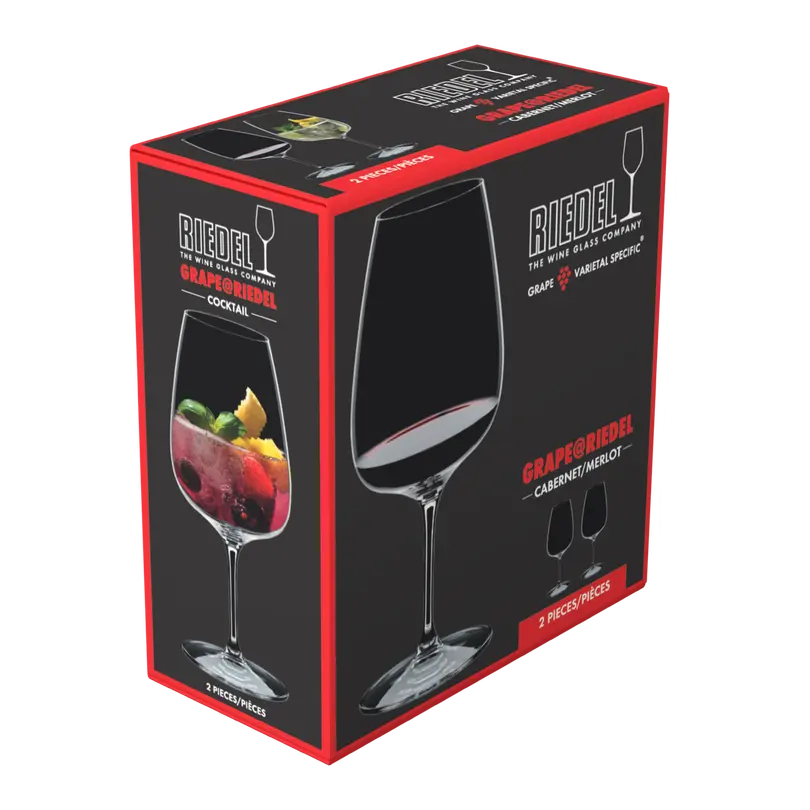 Rotweinglas-Set 2-teilig Grape@Riedel