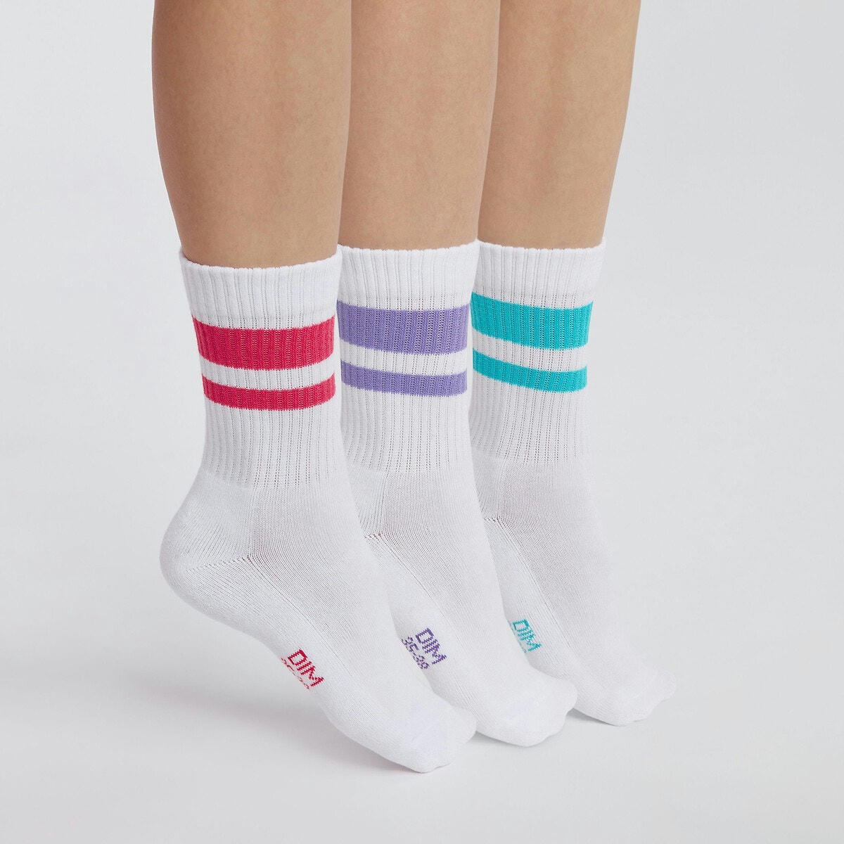 Lot de 3 mi-chaussettes Ecodim sport style