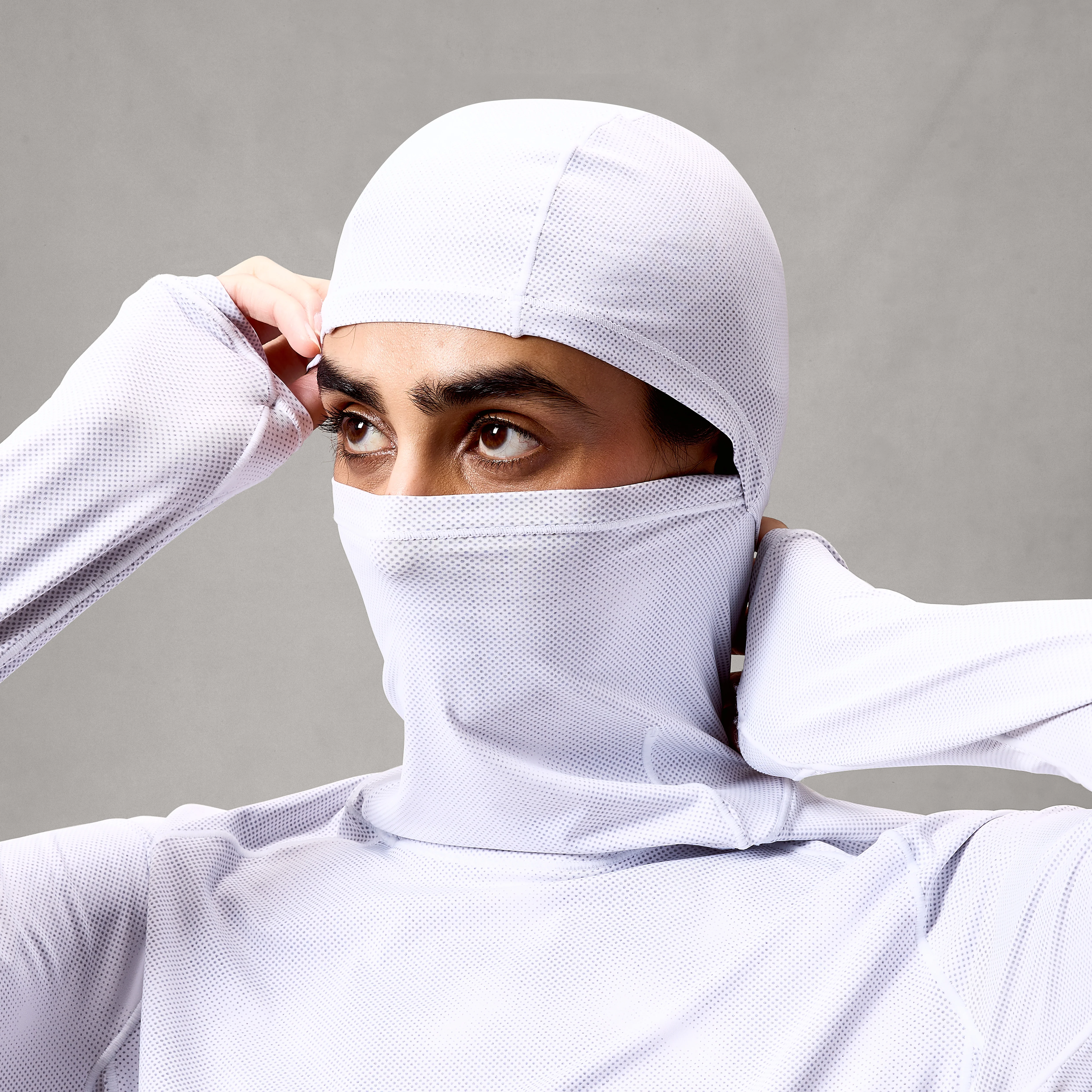 Women's AllTrack Rout Scuba Hoodie - White