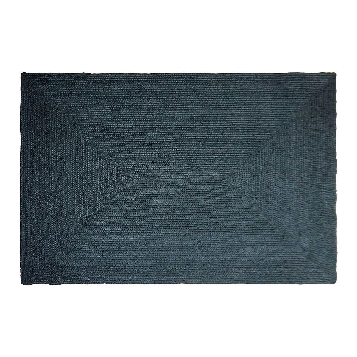 MOKA - Tapis réversible rectangulaire en jute naturel tissé main 200 x 300 cm