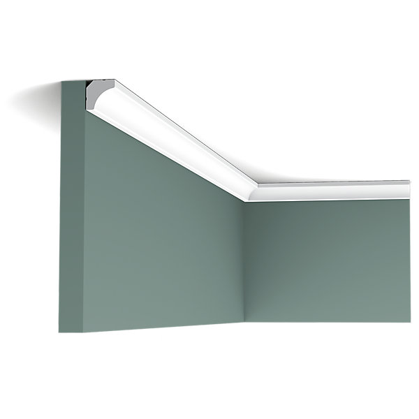 C250 Corniche plafond Orac Decor - 200x1,5x1,5 cm (h x p x L) - Pack 2 pièces