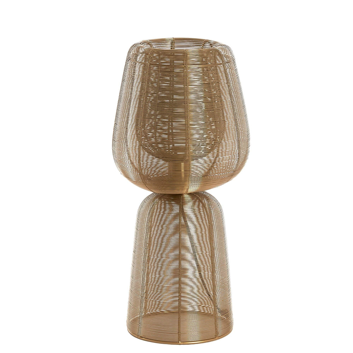 Light & Living tafellamp ABOSO - goud - Ø24cm