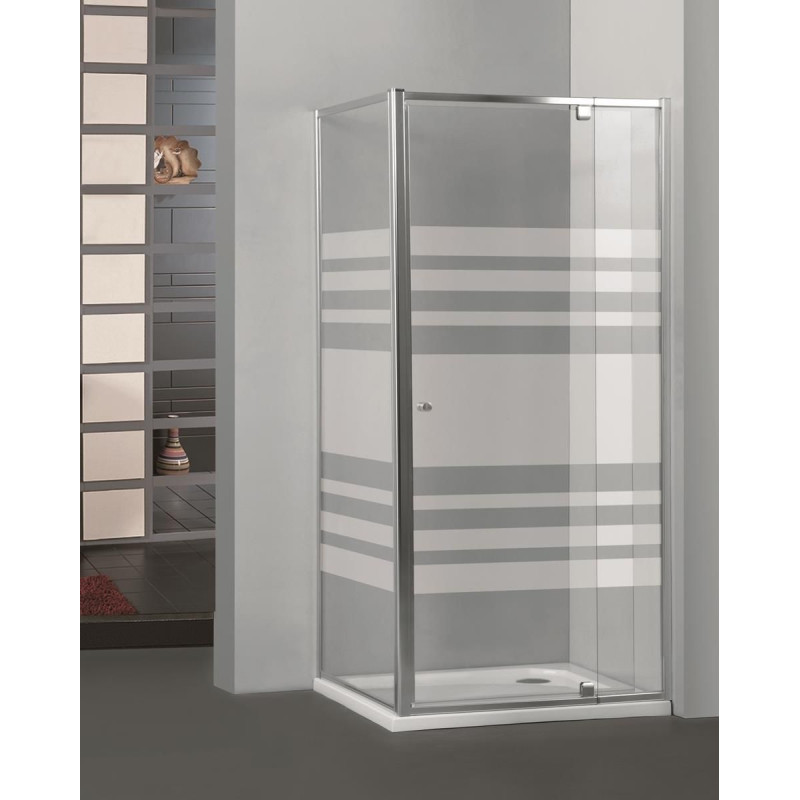 Paroi de douche fixe universelle lignée Priva 88 à 90 cm ALLIBERT