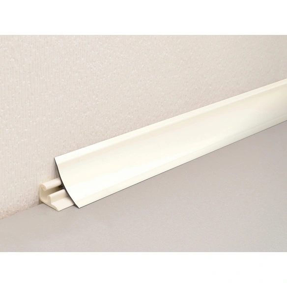 Wandanschlussprofil »WAP23«, 590x23x23 mm Universalleiste Polarweiss
