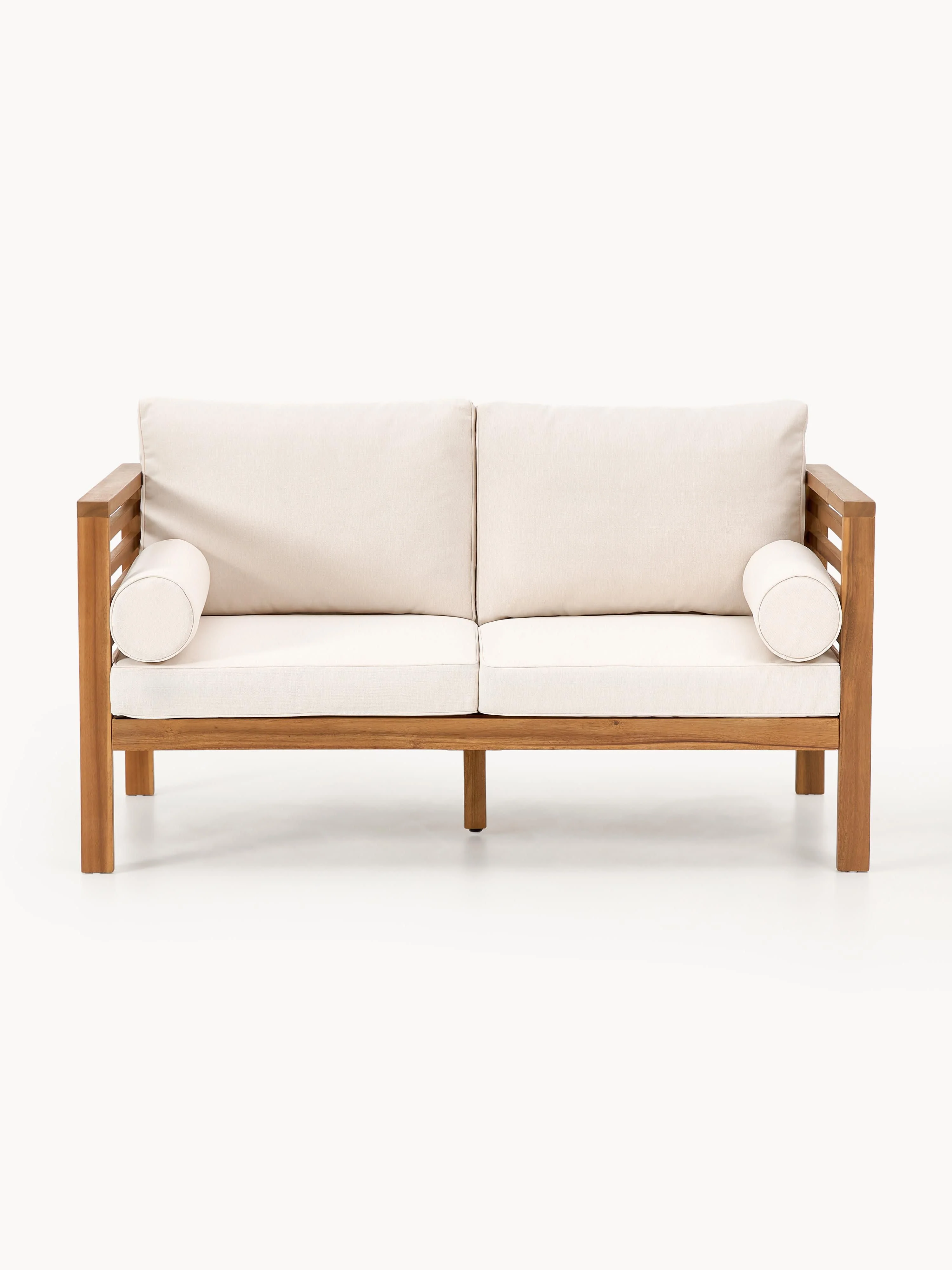 Garten-Loungesofa Bo (2-Sitzer) aus Akazienholz