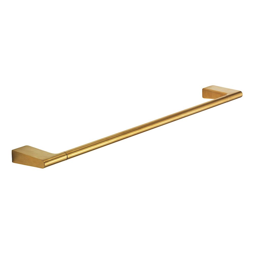HÅNDKLESTANG PRESSALIT STYLE BØRSTET MESSING ENKEL 61CM