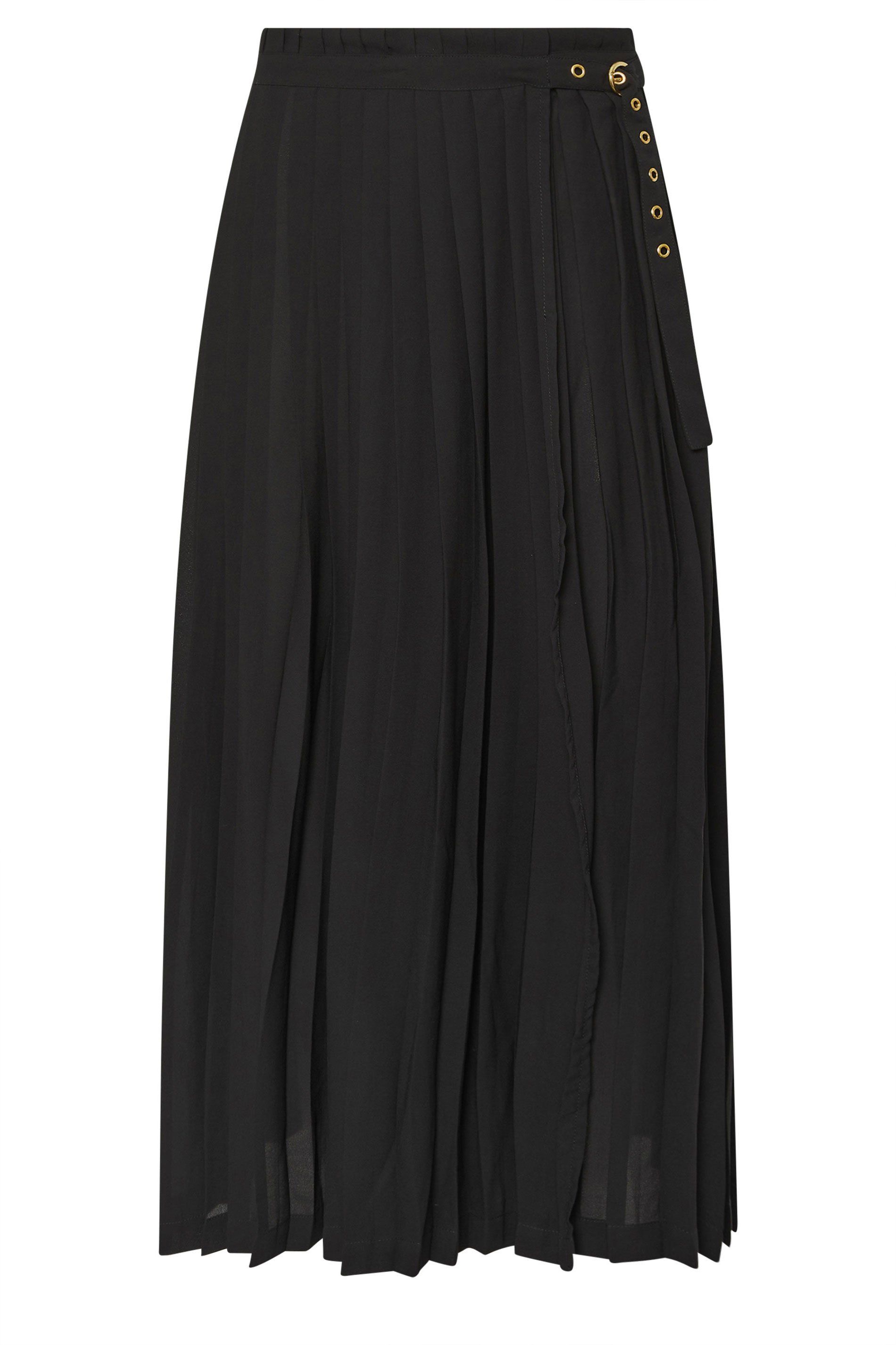 Star by Julien Macdonald Pleated Belt Buckle Maxi Skirt