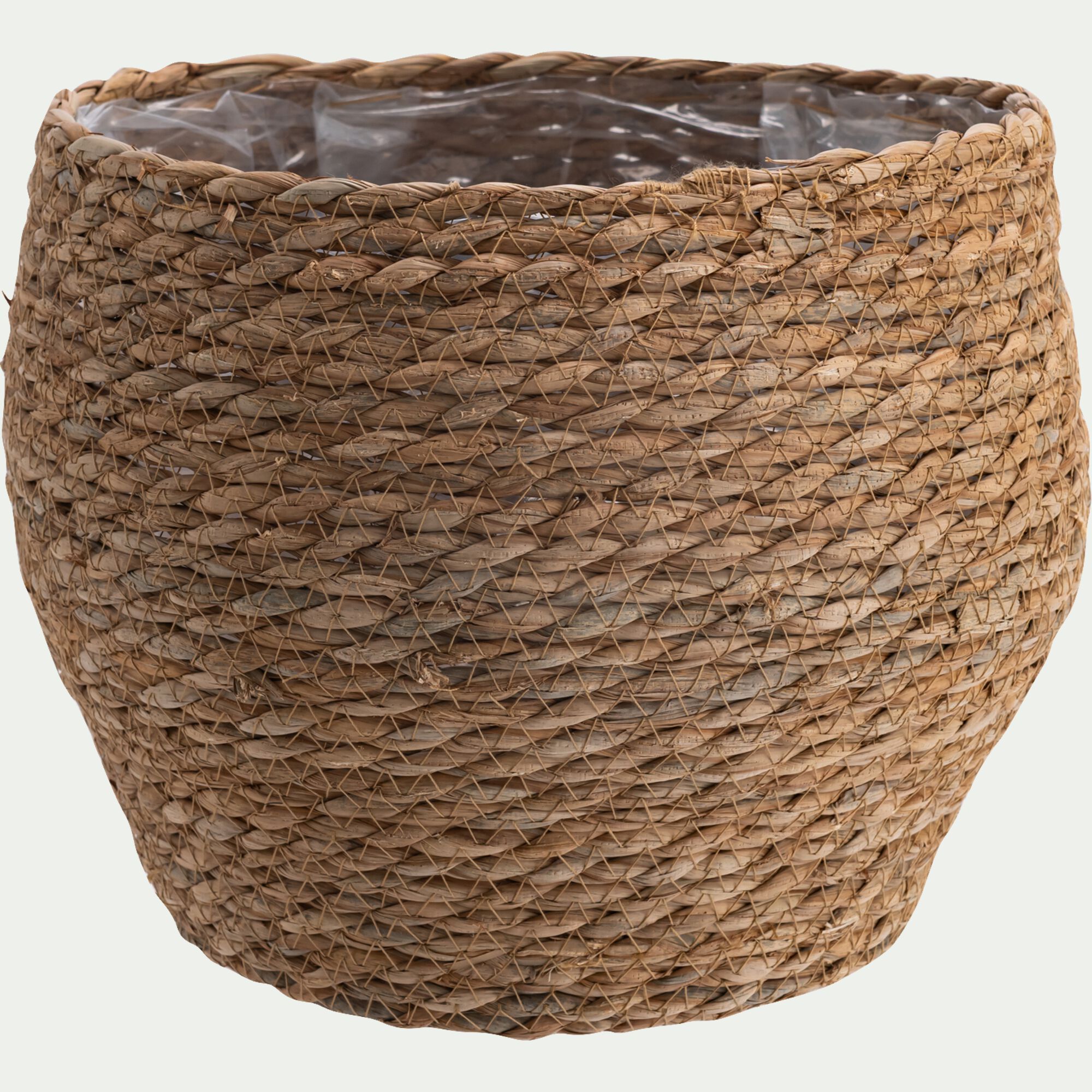 LONNI - Cache-pot en quenouille D24,5cm - naturel