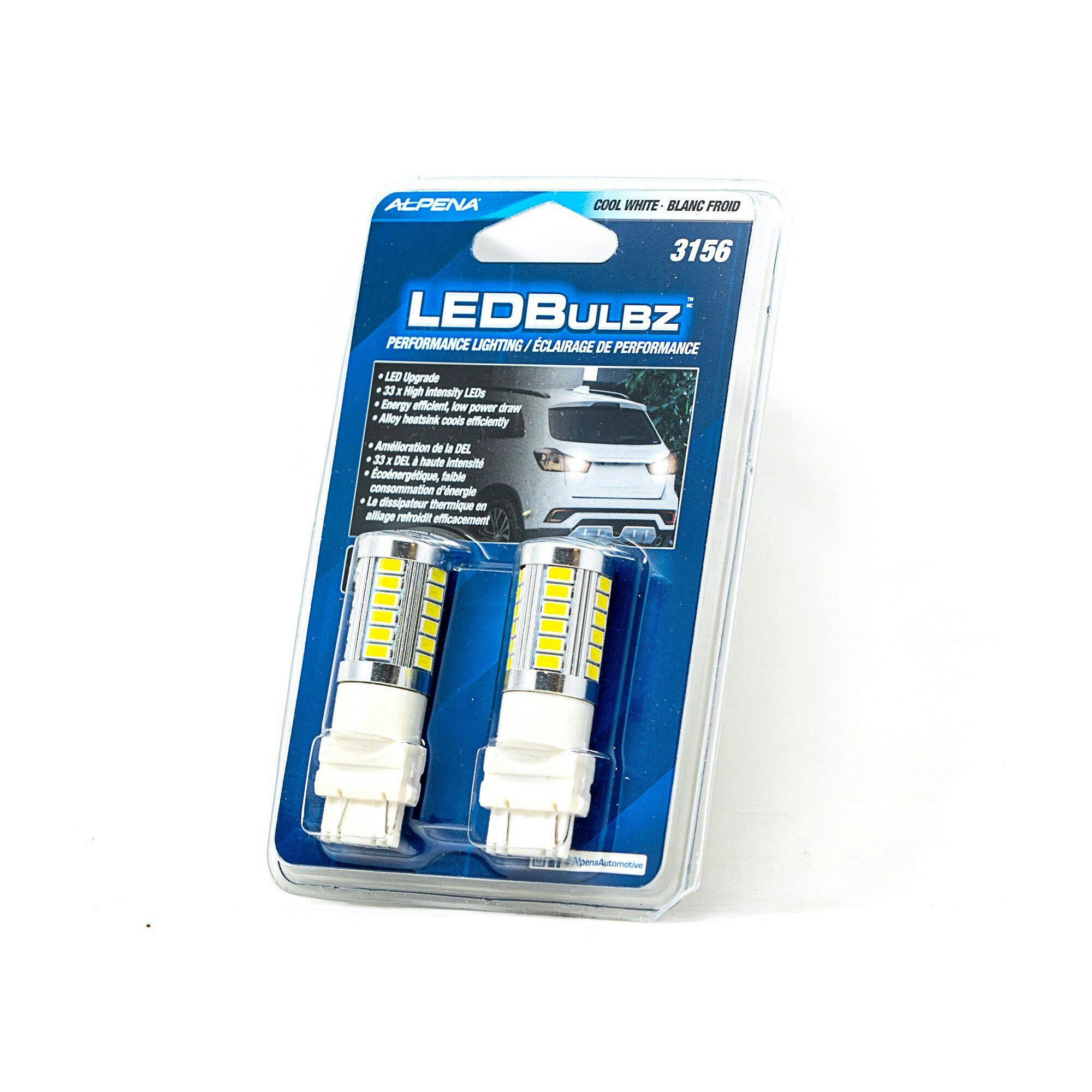 Alpena 3156 Interior White LED Light Bulbs, 2-pk