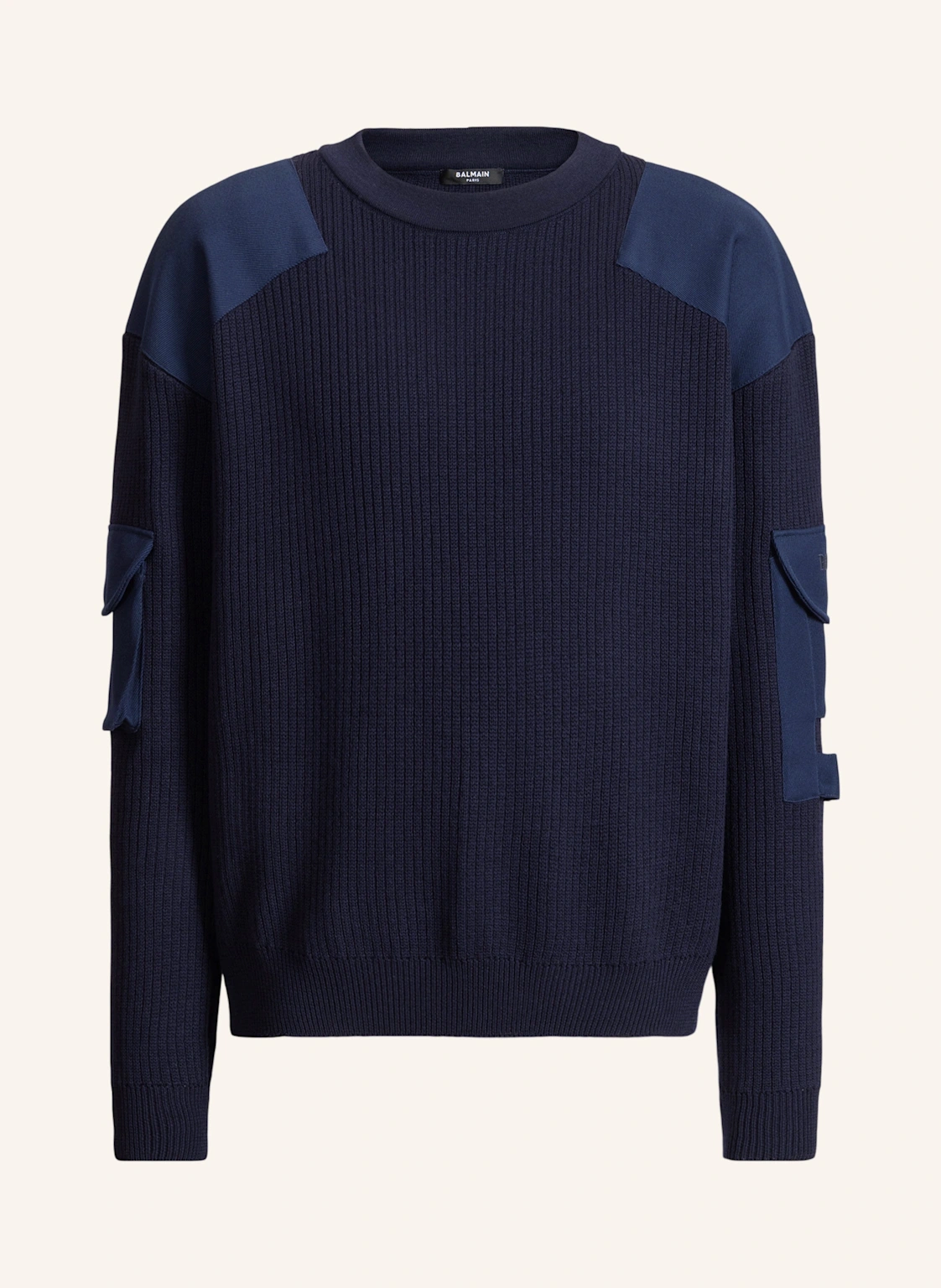 BALMAIN Balmain Vintage Wollpullover Utility