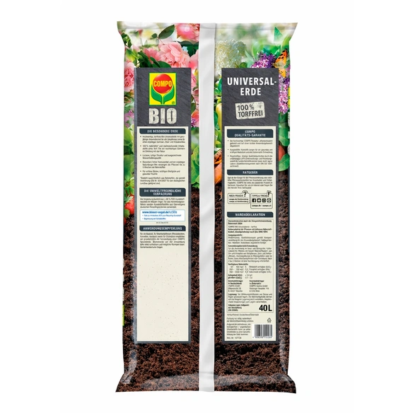 Universalerde »COMPO BIO«, für Tomaten & Gemüse, torffrei