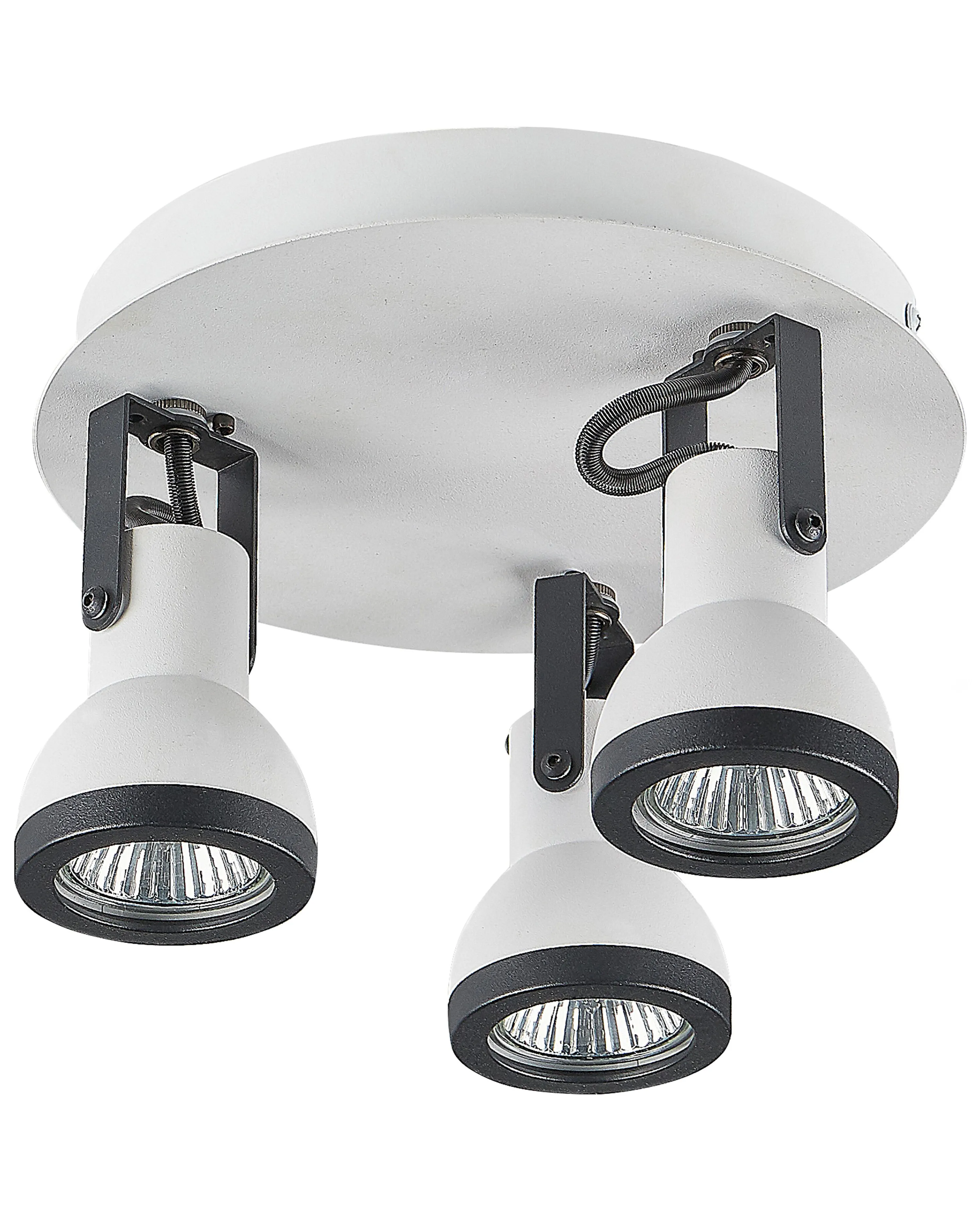 3 Light Spotlight BARO Adjustable Metal White