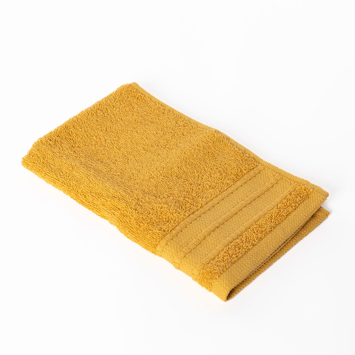 Toalha ESSENZA amarelo de algodão 30x50cm