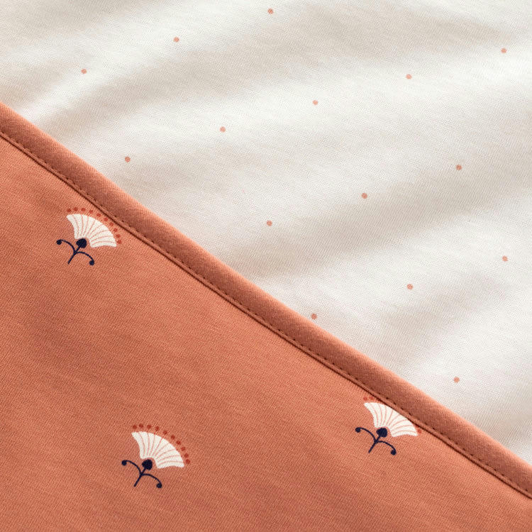 ODETE - Couverture bébé réversible Odete (75 x 100 cm)