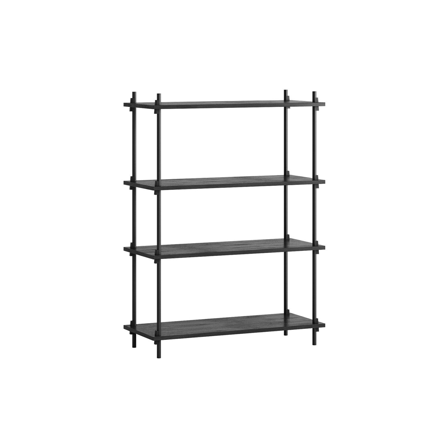 Shelving Classic Medium, black/black