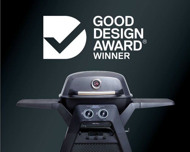Ziggy Elite Twin Grill LPG BBQ Plus Cart Bundle - Gunmetal Grey
