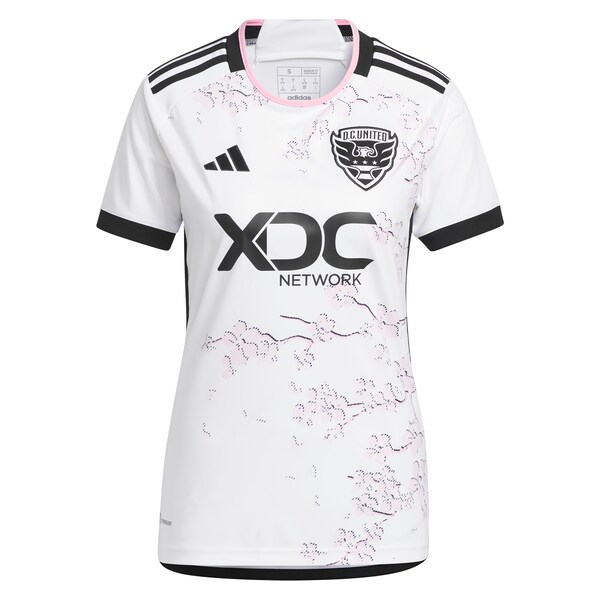 Christian Benteke D.C. United adidas Women's 2024 The Cherry Blossom Kit Replica Player Jersey - White