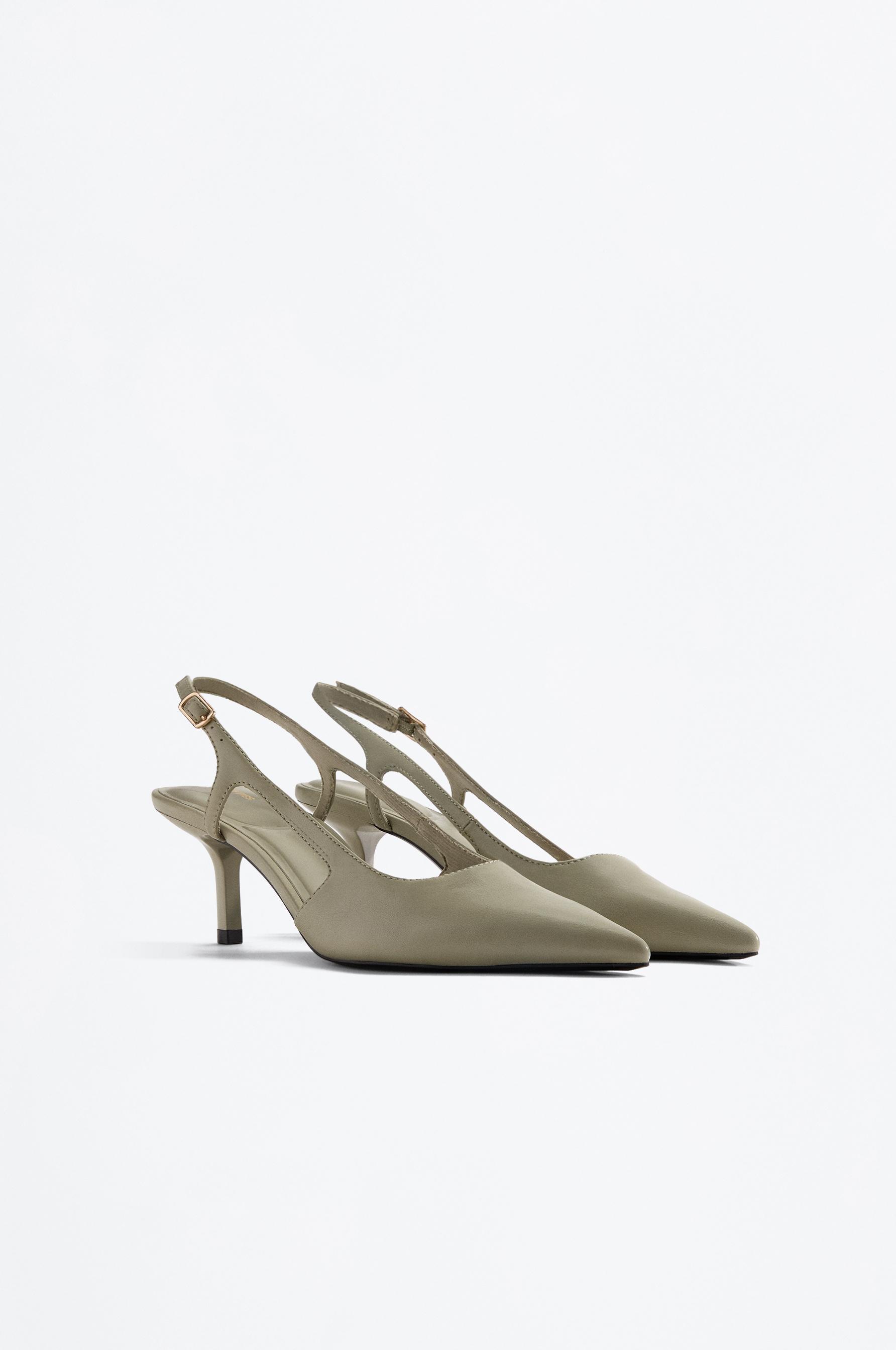 Zapato Tacón Destalonado