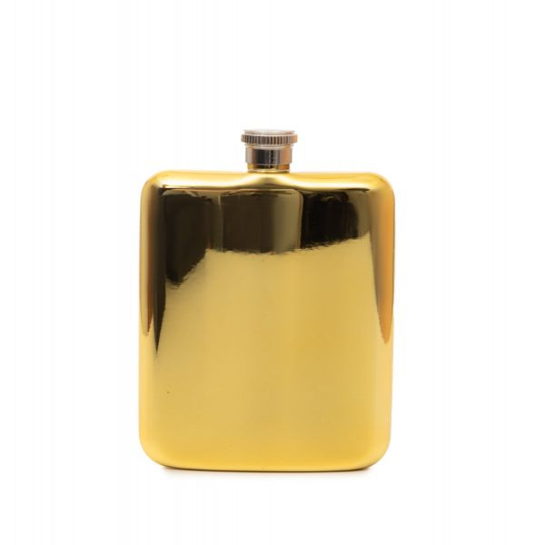 Piersiówka ALCOLE FLASK złota 0,2 HOMLA