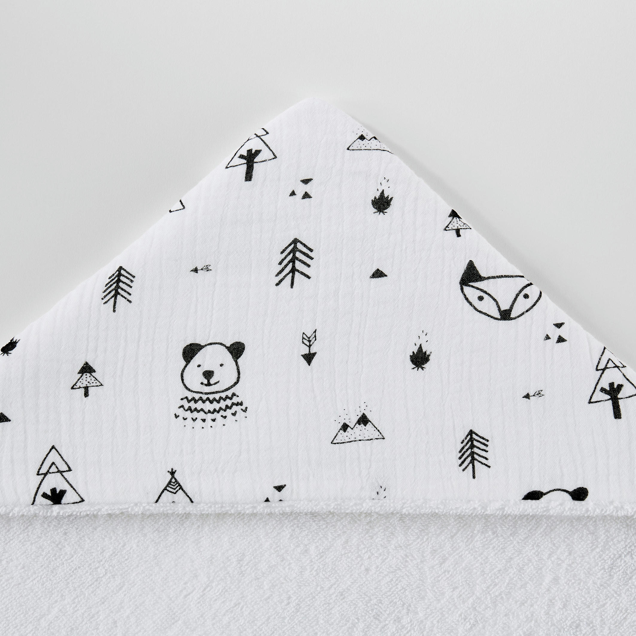 Cape de bain gaze de coton 380 g/m2