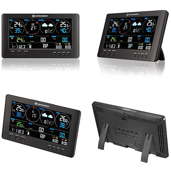 Centrale Météo Wi-fi ClearView avec Capteur 7 en 1 BRESSER